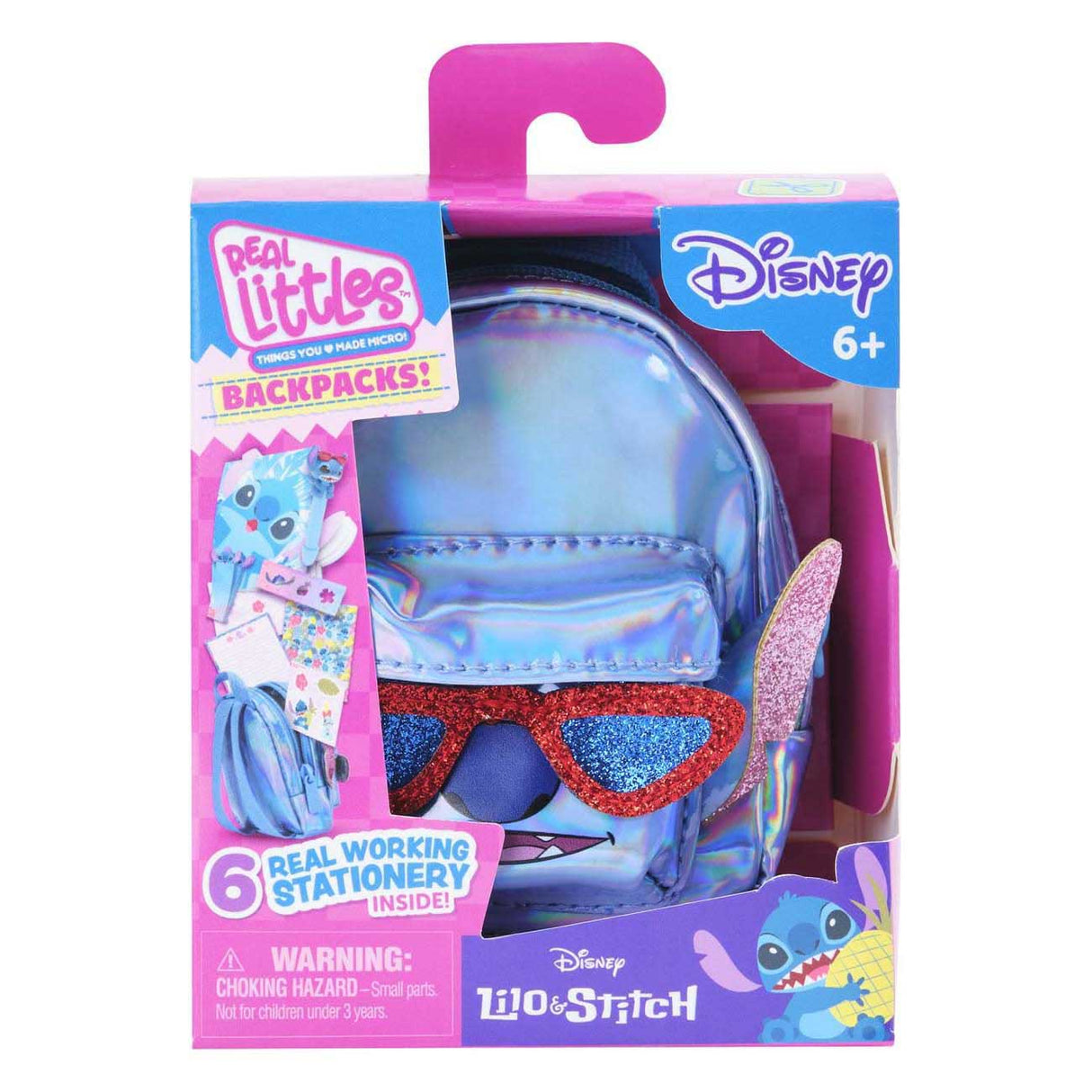 Spectron Real Littles Stitch Rucksack mit Zubehör