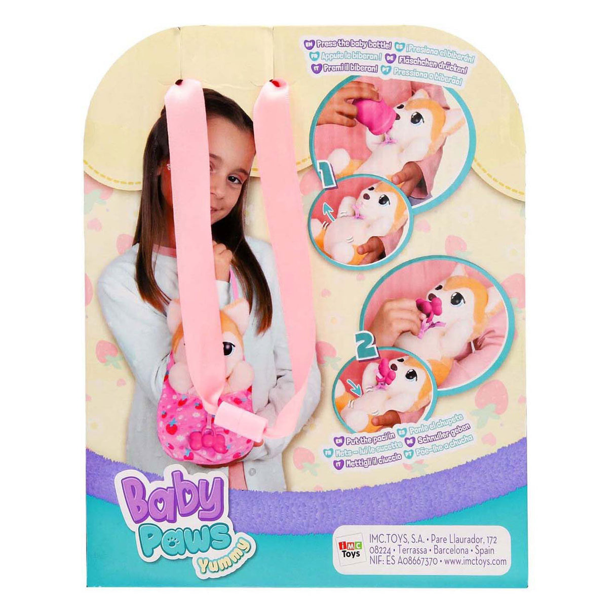 Imc Toys Baby Paws Yummy Shiba Inu Kuscheltier – 20 cm