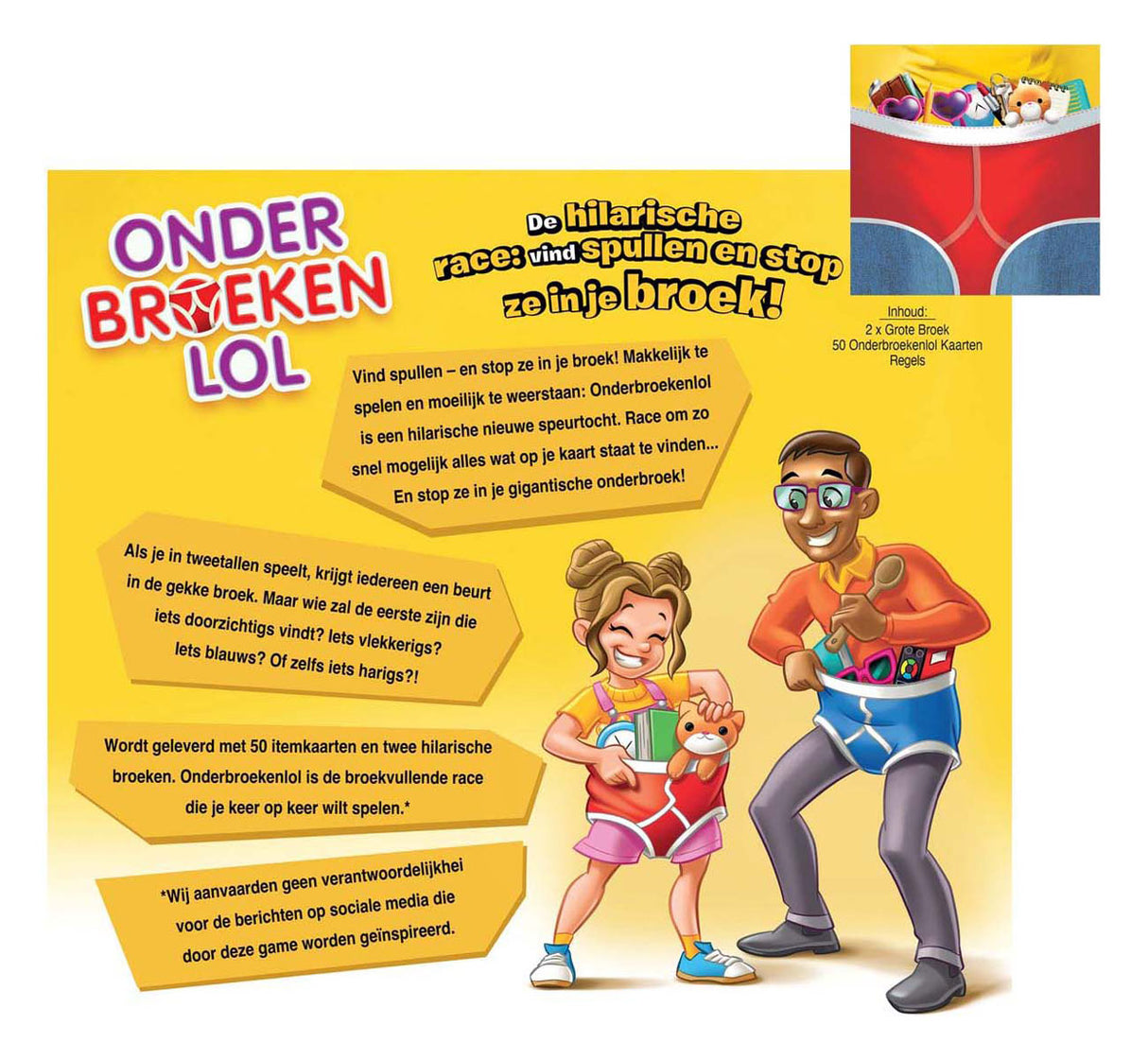 Tomy Unterwäschespaß – urkomisches Familienspiel