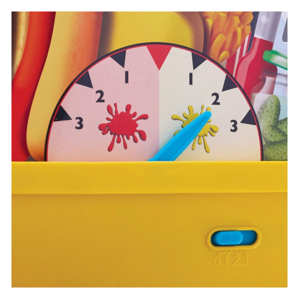 Spectron hot dog drop stokvangspel met geluidseffecten