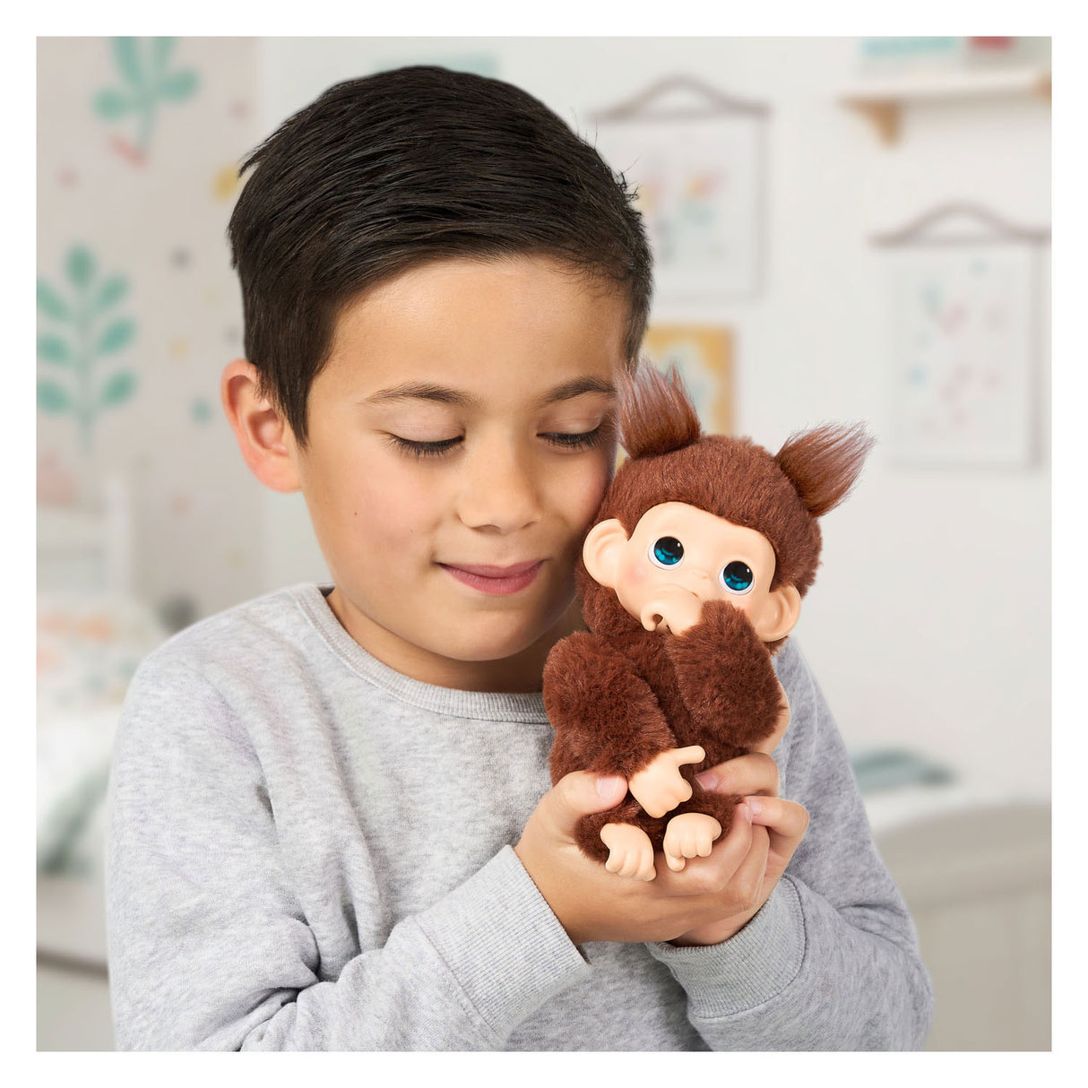 Little Live Pets My Baby Mini-Affe, braune Kirsche | 3 Stück