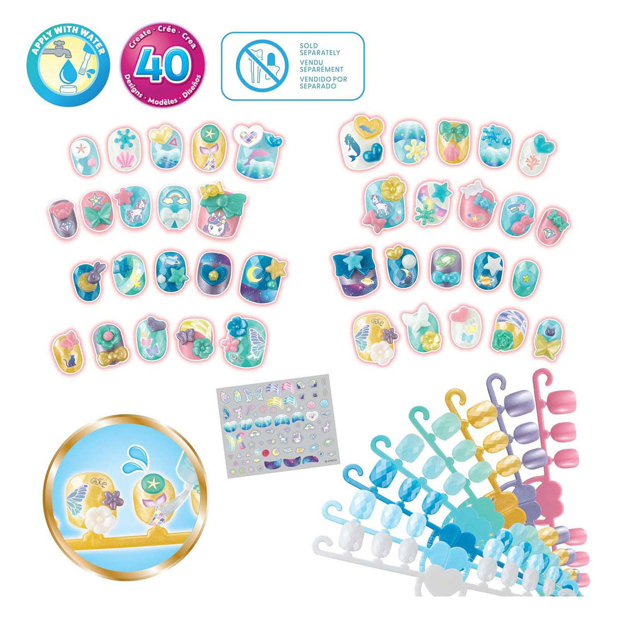 Aquabeads Magic Nail Set Nachfüllung