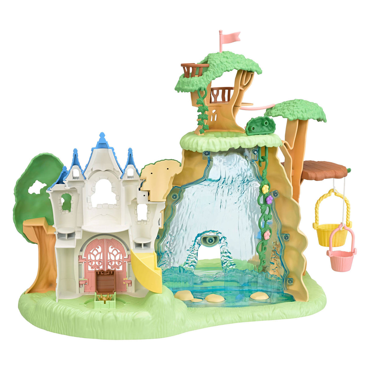 Sylvanian Family 5761 Set „Geheimer Waldwasserfall“.