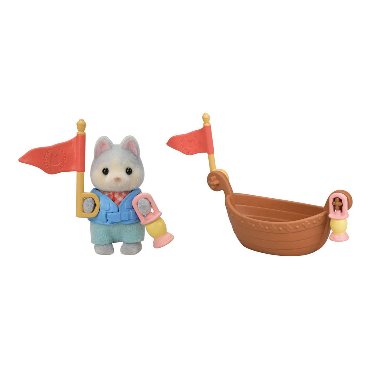 Sylvanian Family 5761 Set „Geheimer Waldwasserfall“.
