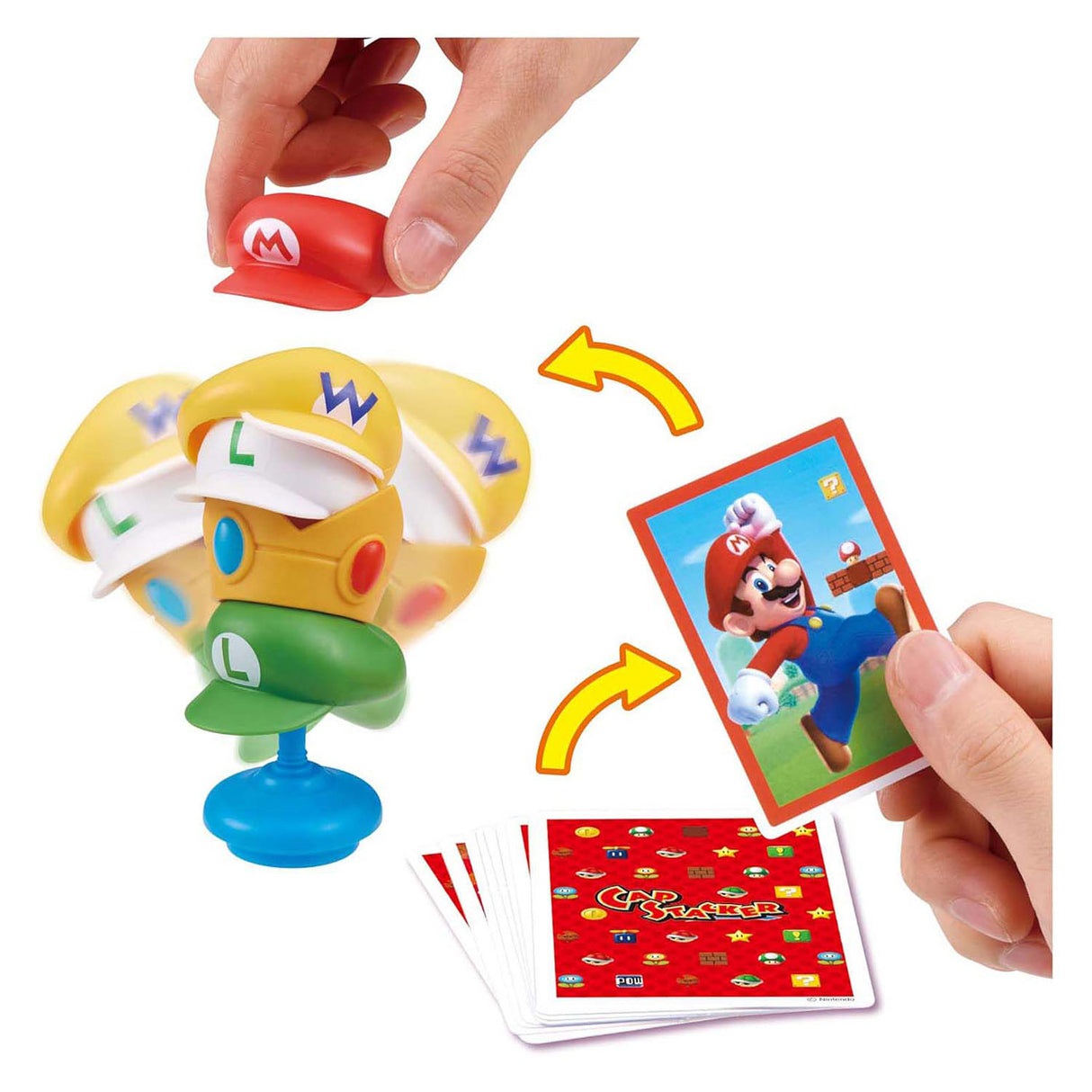 Epoch, das Super-Mario-Cap-Stacker-Balance-Spiel