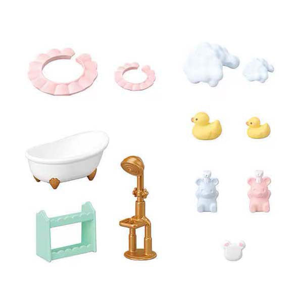 Sylvanian Family 5805 Schaumbadzeit Bruder Schwester