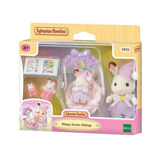 Sylvanian Family 5806 Sleepy Dream Set Bruder Schwester