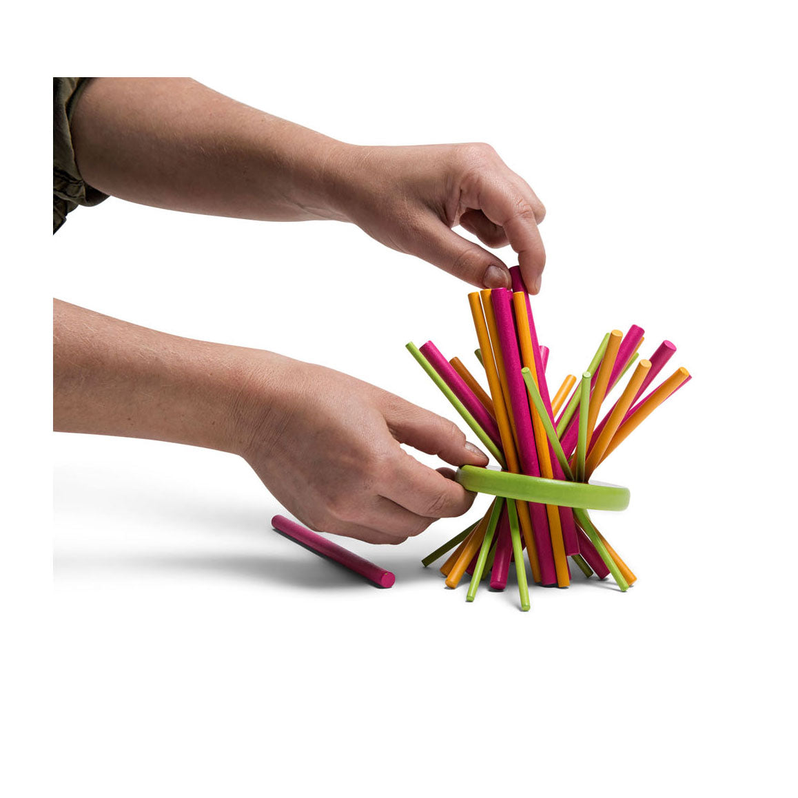 BS Toys Mikado Melonen-Holzspiel, 31-teilig.