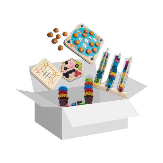 Bs Toys Teamwork-Box für Outdoor-Spiele