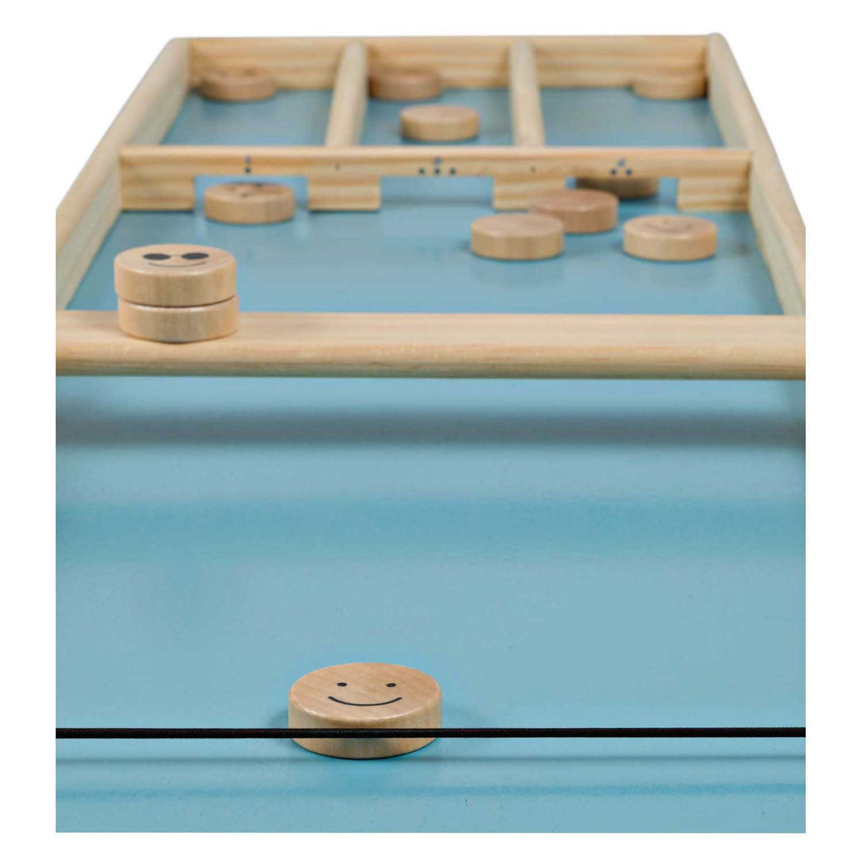 BS Toys Holz-Shuffleboard Junior – 19 Stück.