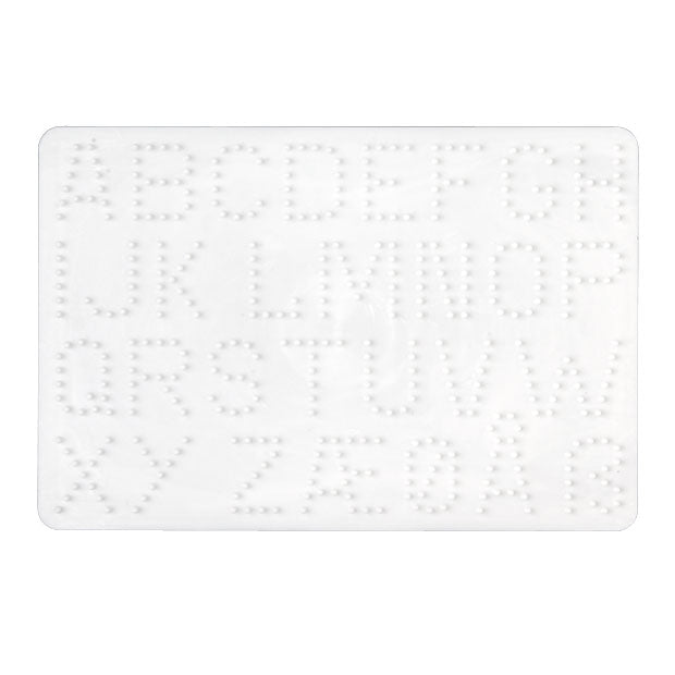 Hama Bügelperlen Grundplatte Buchstaben weiß