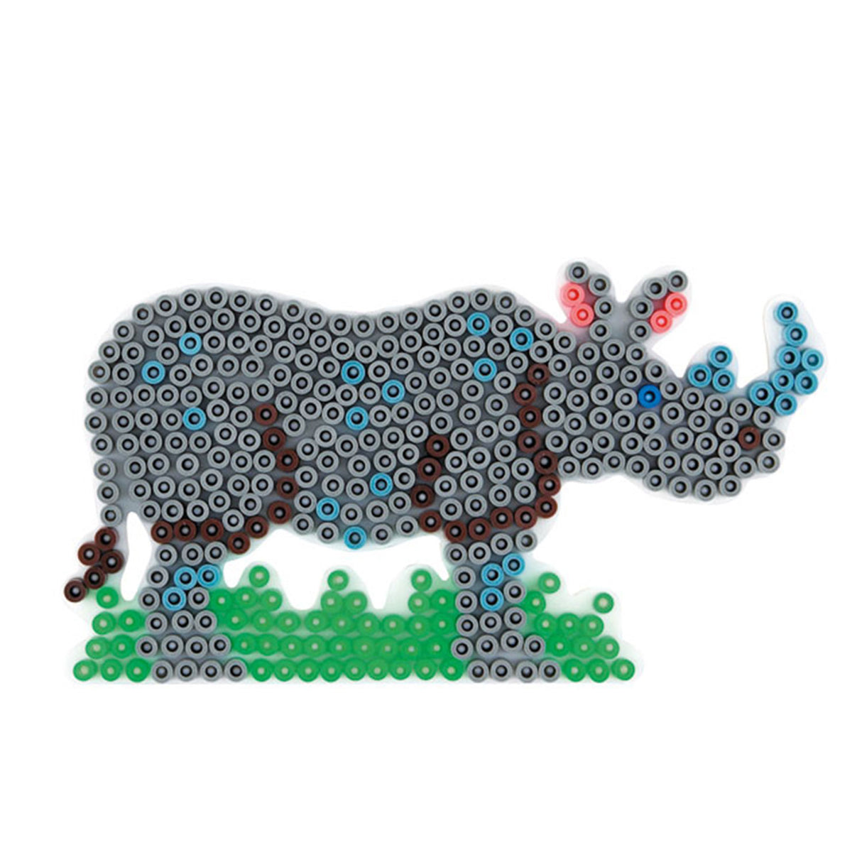 Hama Bügelperlen-Grundplatte – Nashorn