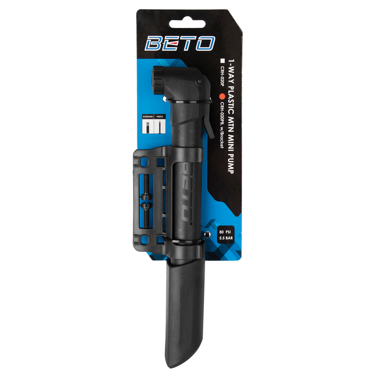 Beto Einweg-Handpumpe DV-SV-AV 5,5 bar 80 psi auf Karte