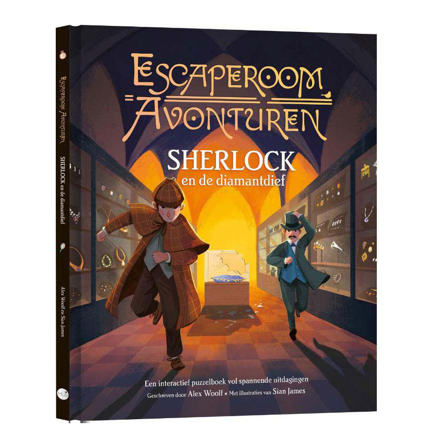 Herausgeber Kluitman Escape Room Adventures: Sherlock und der Diamantdieb