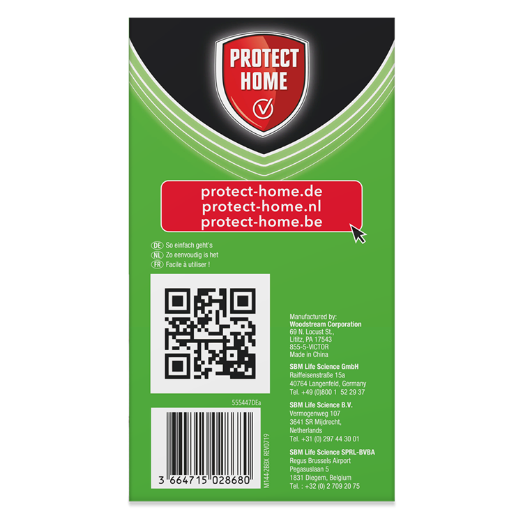 Pro-tect 1066345 - val ratten plastic 2 stuks | 2 stuks