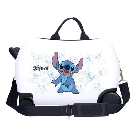 Trolley -Fallfahrt auf Stitch White