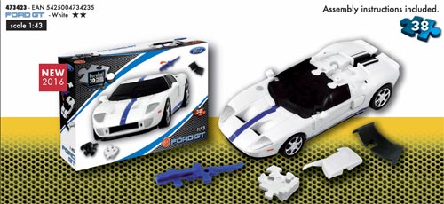 Van der Doelen Eureka 3D-Puzzle eines Ford GT 38 Teile