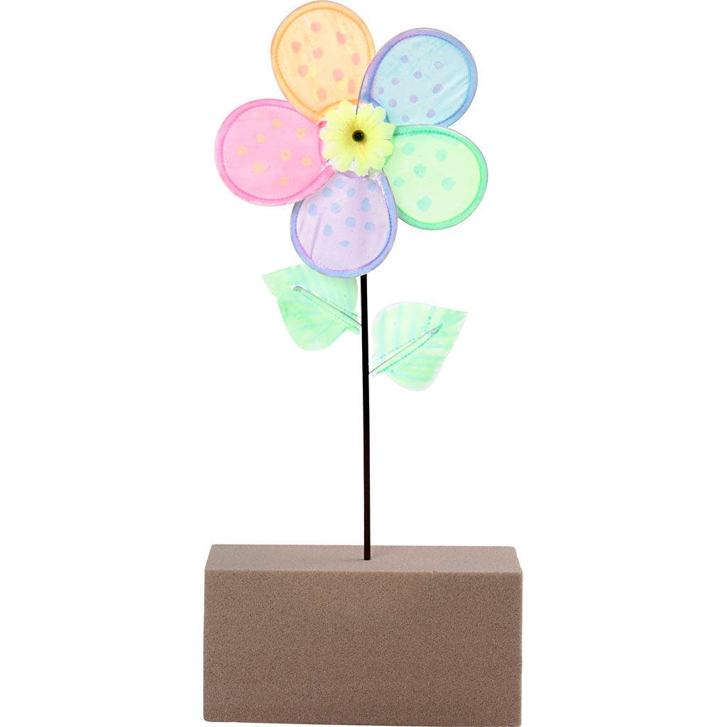 Kreativfirma Blumen Windmolen 20 cm, 10st.