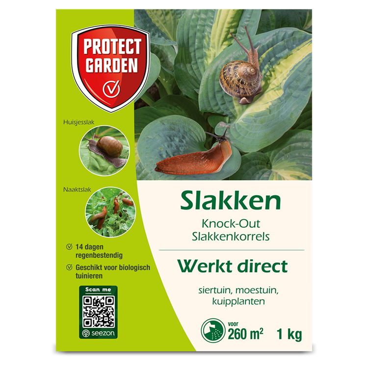 Solabiol Knock-Out Schneckenkorn 1kg schützt den Garten