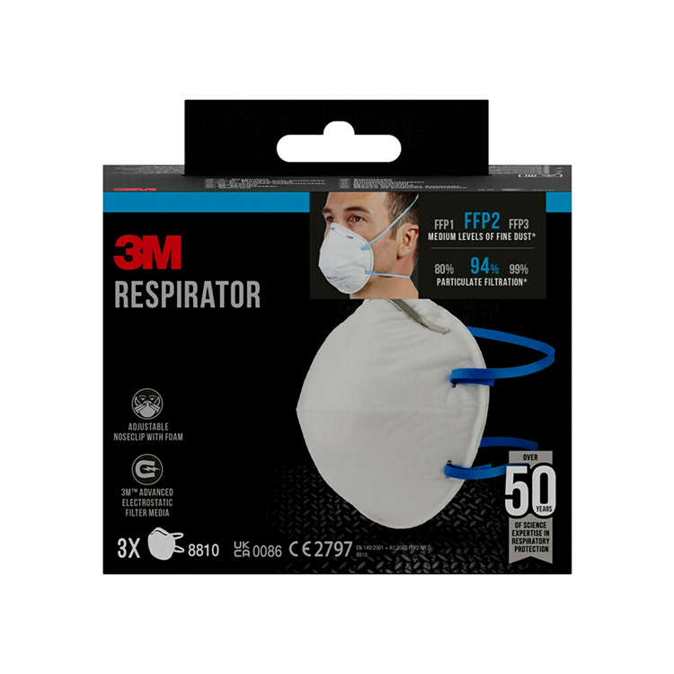 3m mondkapje cup ffp2 3 stuks