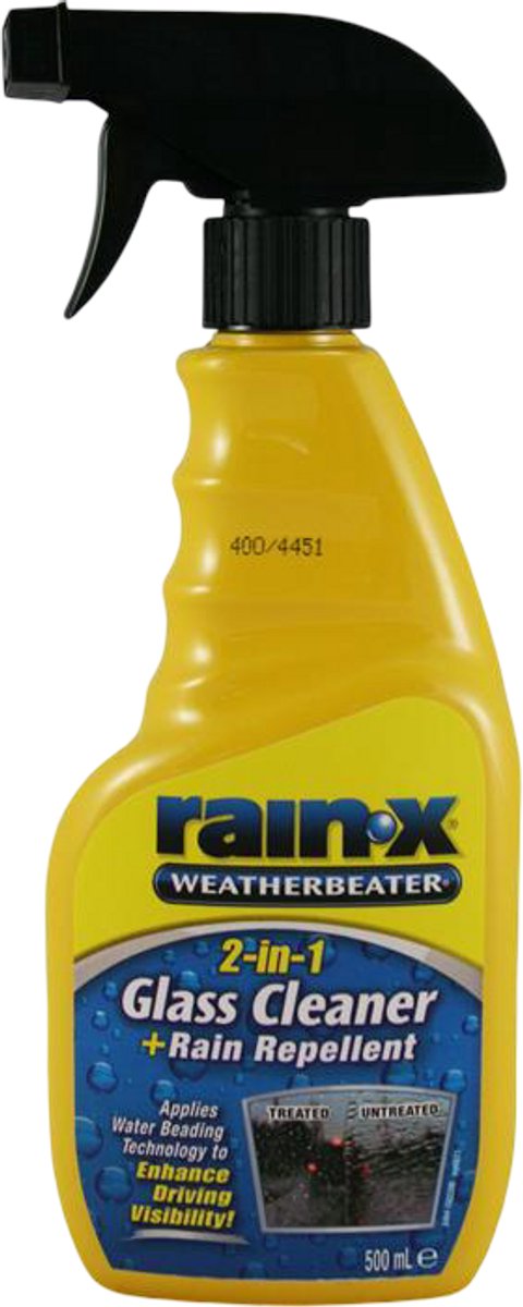 Regen-X-Glas Cleaner Anti-Rain 500 ml Gelb
