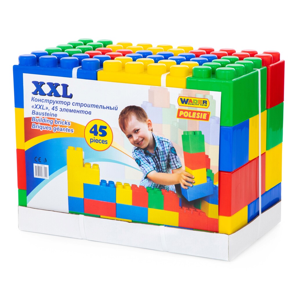 Polesie xxl Bausteine 45 Stück