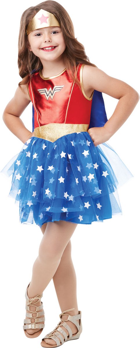 Rubine – Wonder Women Premium Kinder (3–4 Jahre)