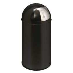 Mülleimer Pushcan 34x74x35 40 Liter schwarz