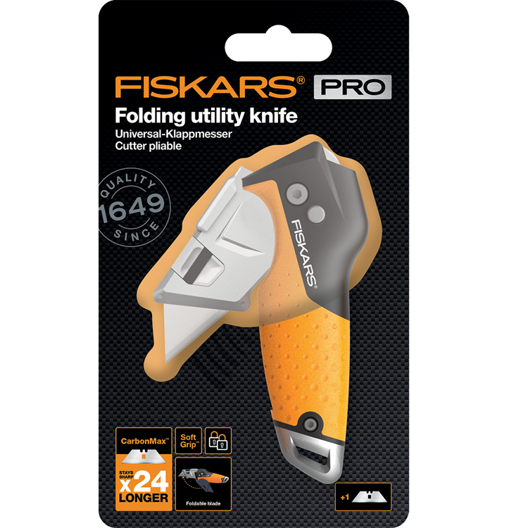 Fiskars Carbonmax Klappmesser