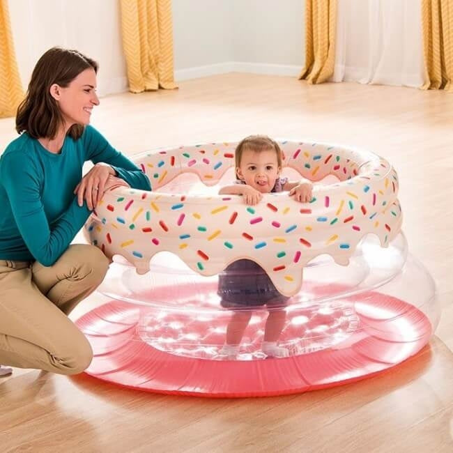 Intex aufblasbare Babybox mein erstes Fitnessstudio