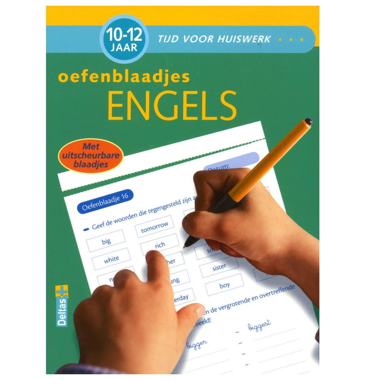 Deltas Zeit für Hausaufgaben-Übungsblätter Englisch 10-12 Jahre