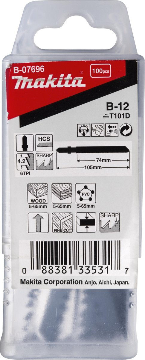 Makita Stichsägeblatt Holz 74 mm T101D – B-07696