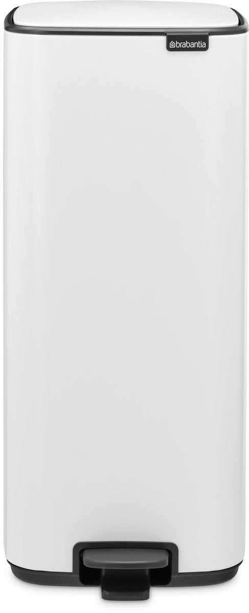 Brabantia Bo Treteimer – 30 Liter – Weiß