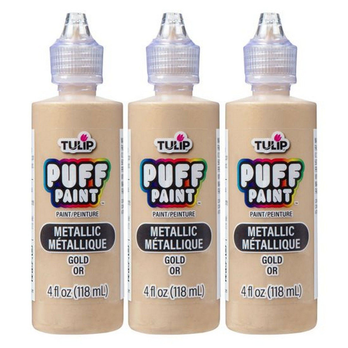 Tulpe • Dimensionsfarben-Set Metallic-Gold 118 ml
