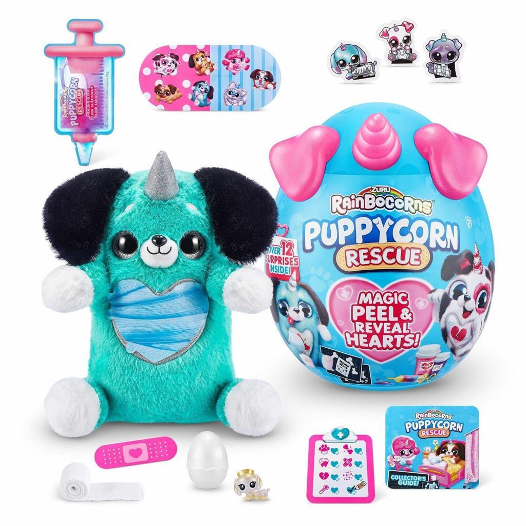 Zuru Zuru Rainbocorns Puppycorn Rescue Kuscheltier Welpe