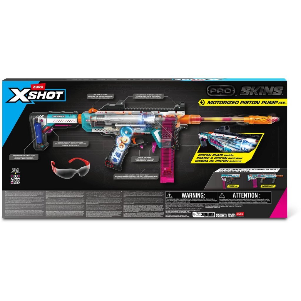 Mega-Blaster der X-Shot Pro-Serie mit 40 Darts