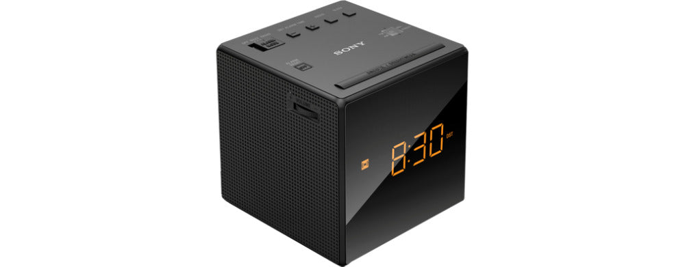 Sony icfc1b.ced Uhrenradio 100 MW schwarz
