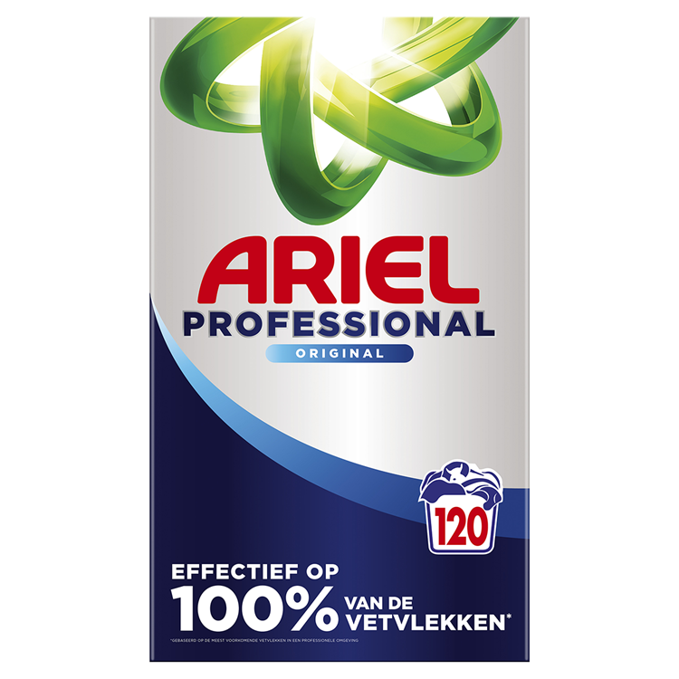 Ariel 1074747 – Profi-Pulver Original 120 Wäschen 6,6 kg | 1 Stk