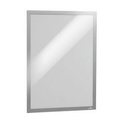 Durable 487323 duraframe a3 - 4873 infoframe, zelfklevend din a3 zilver (b x h) 325 mm x 445 mm 2 stuk(s)