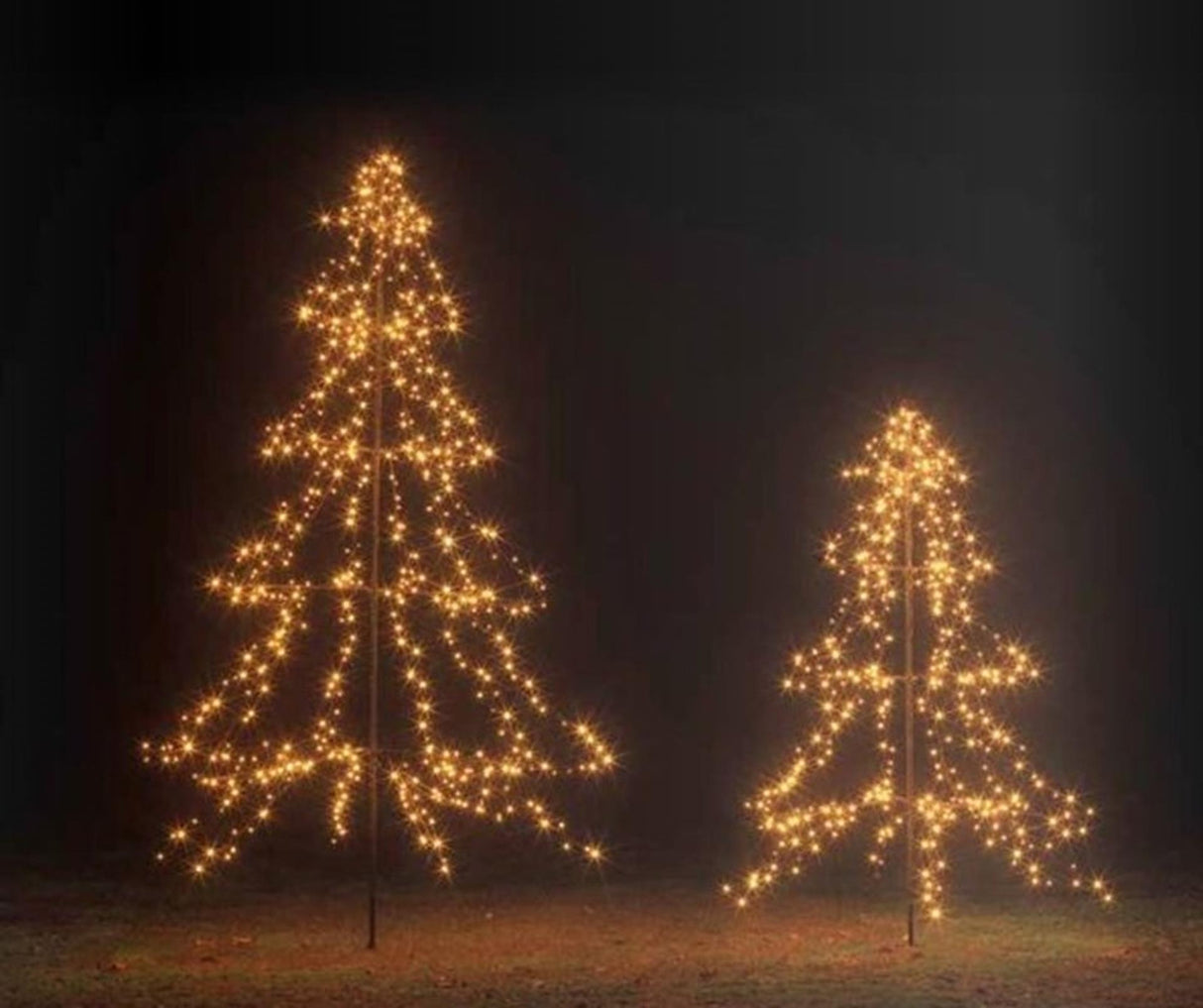 Lumineo Weihnachtsbaumform LED-Außenbeleuchtung 200