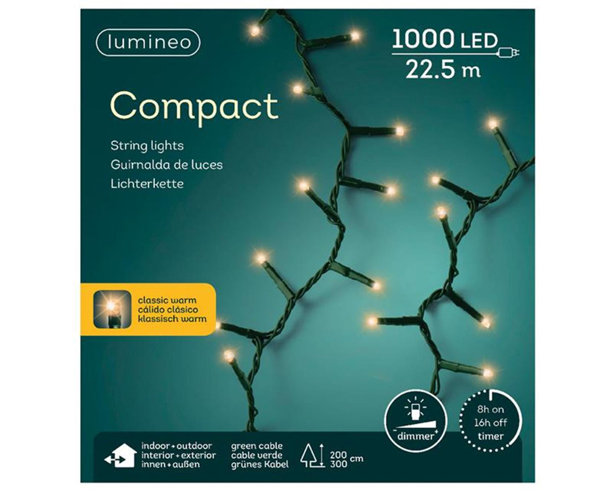 Lumineo LED-Kompaktleuchten für den Außenbereich 1000LED 22m
