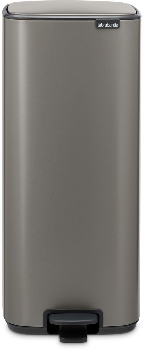 Brabantia Bo Treteimer – 30 Liter – Platin