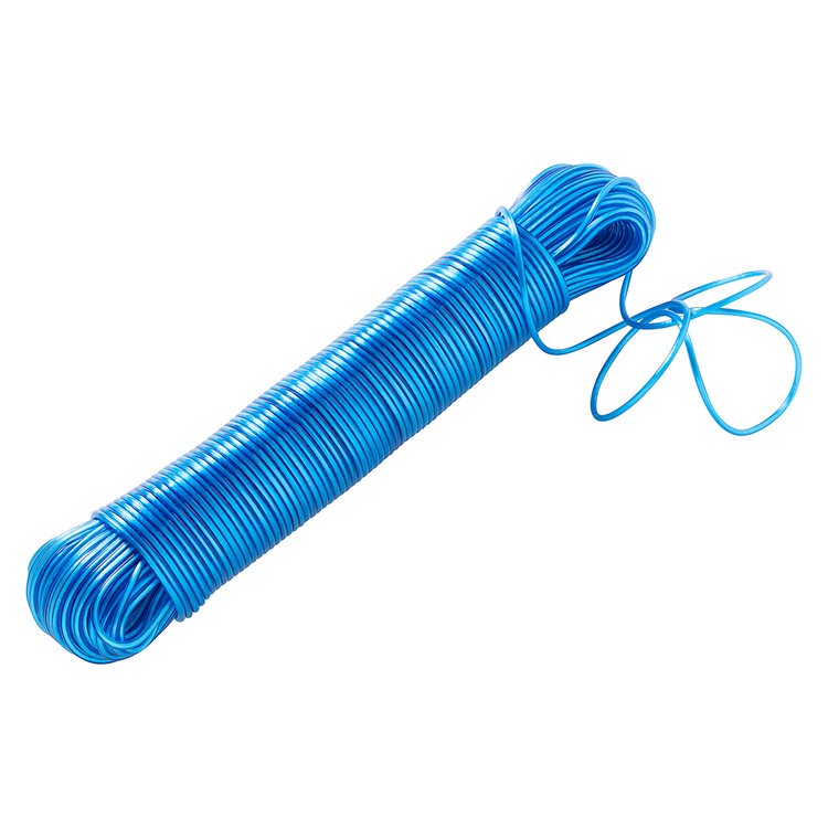 Mack 1072123 - waslijndraad pp blauw streng 3mm 60m | 5 stuks