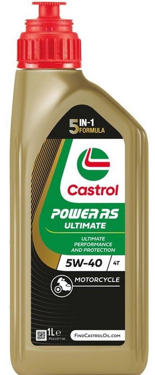 Castrol Öl RS Racing 4t 5w-40 – Flasche mit 1 Liter