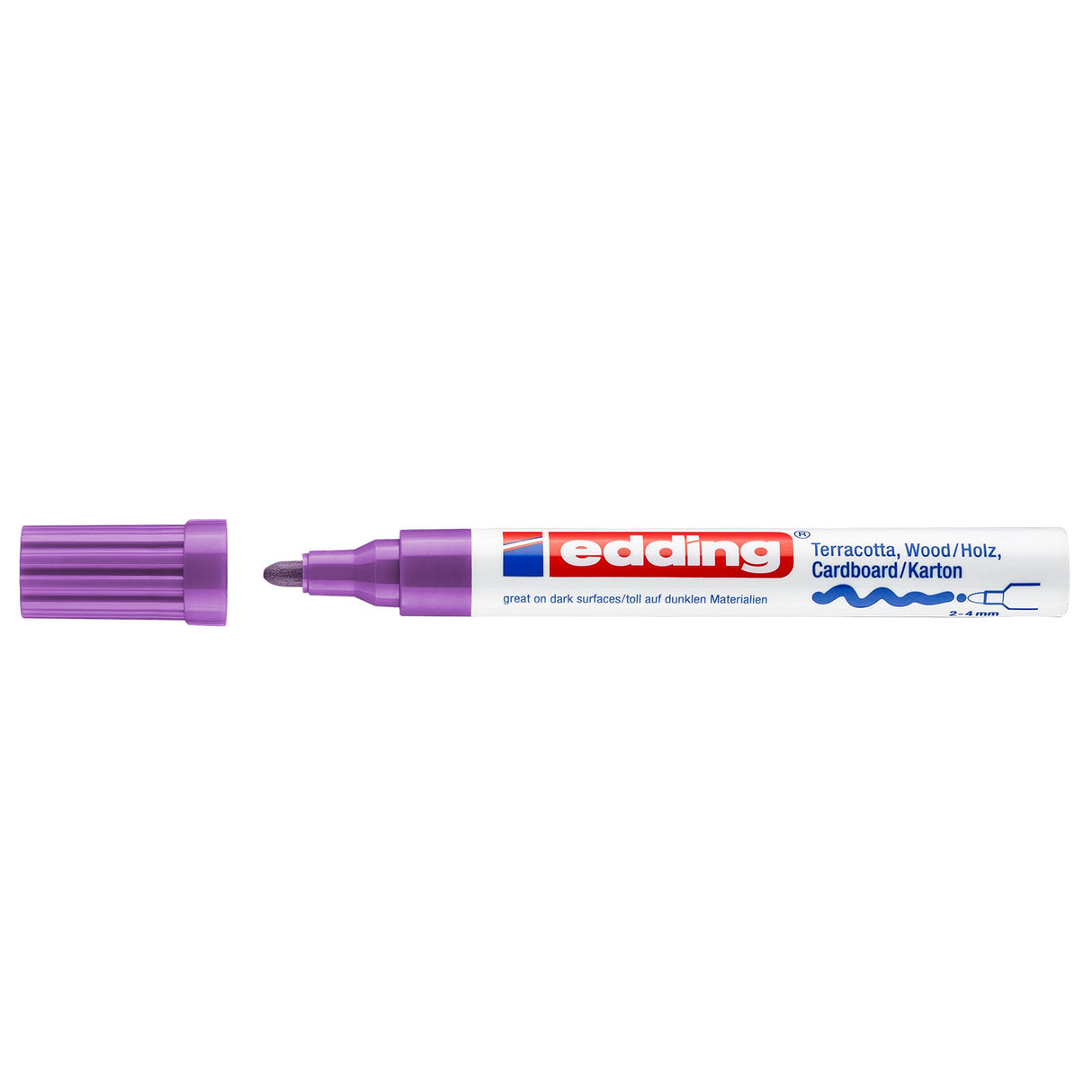 Edding 4000 • Mattlackmarker 2-4 mm violett