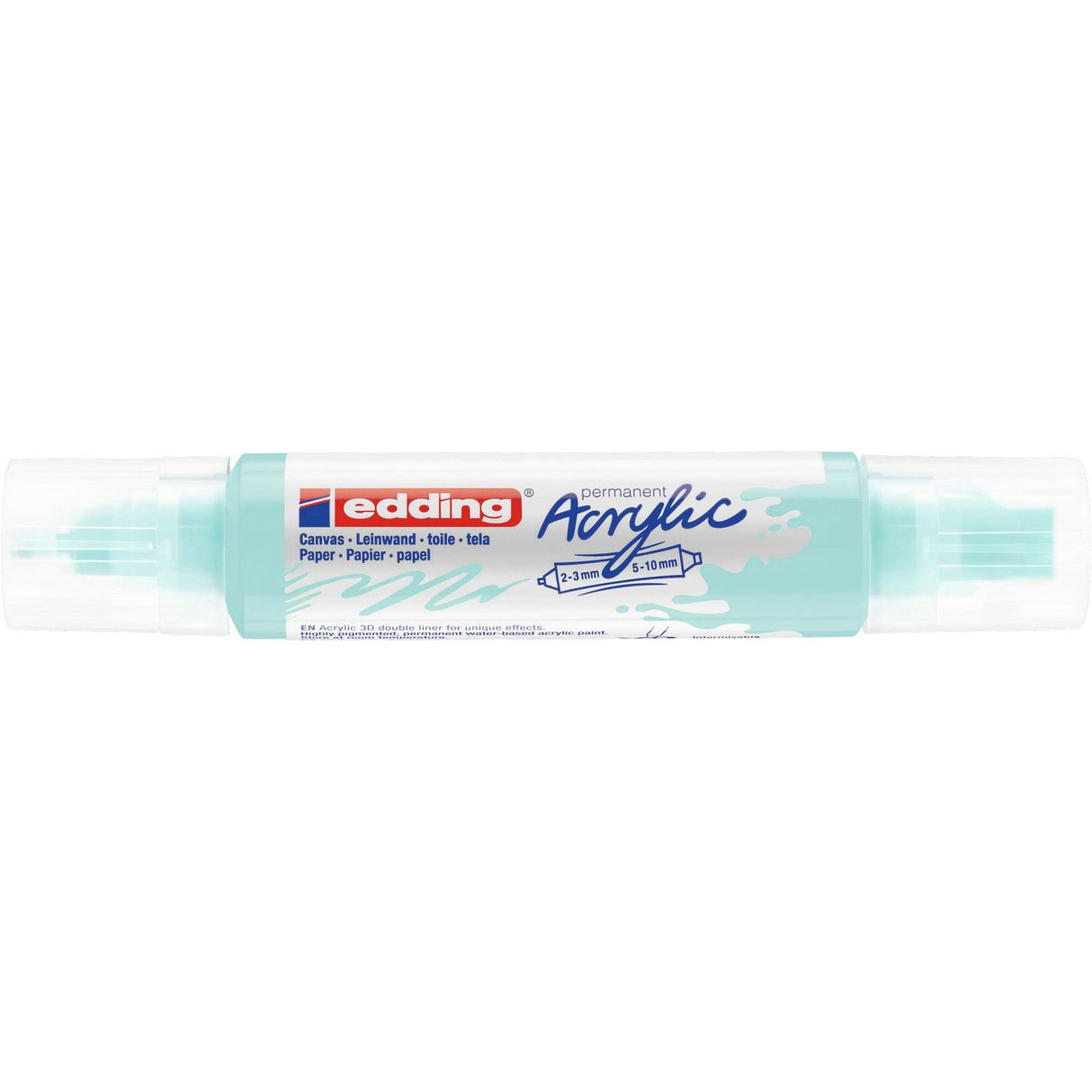 Edding 5000 • acrylic 3d doubleliner pastelblauw