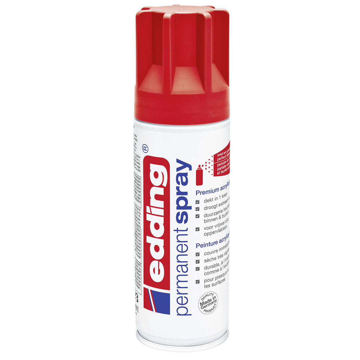 Edding 5200 • Permanentspray Premium-Acrylfarbe Verkehrsrot matt