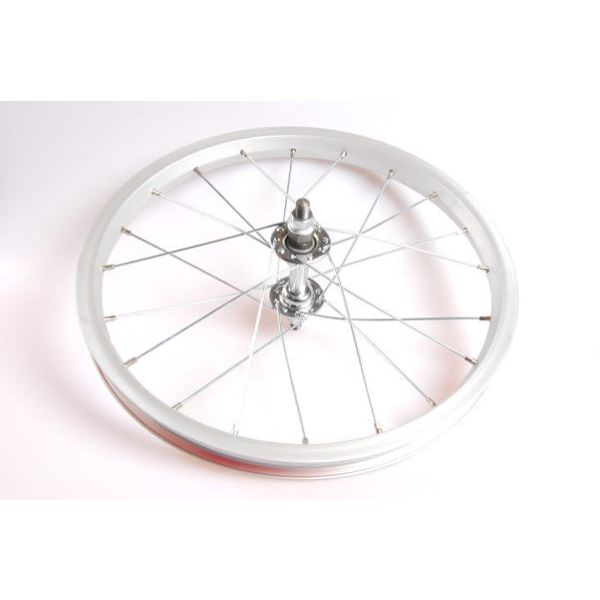 Vorderrad 16 x 1,75 Aluminium - Silber