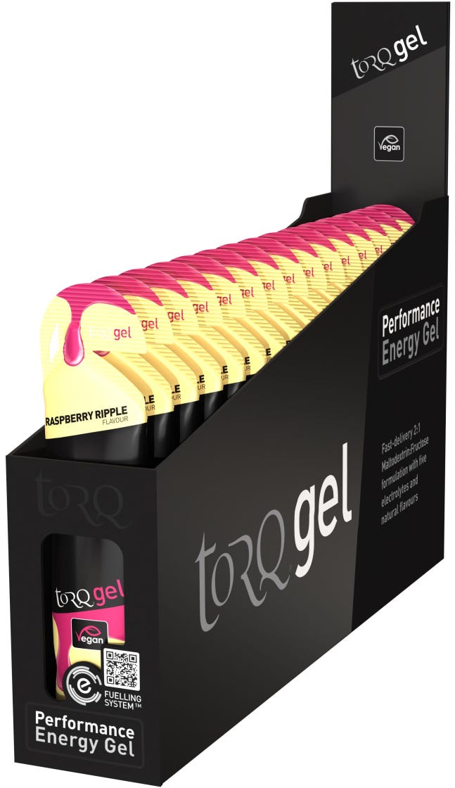 Torq gel rhubarb custard (box 15)