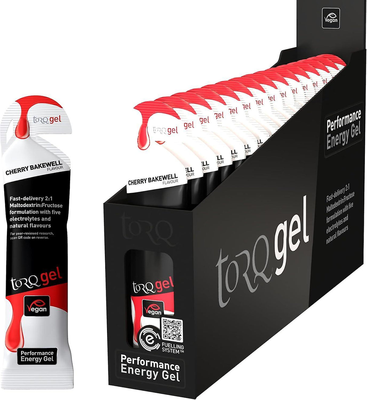 Torq gel cherry bakewell (box 15)